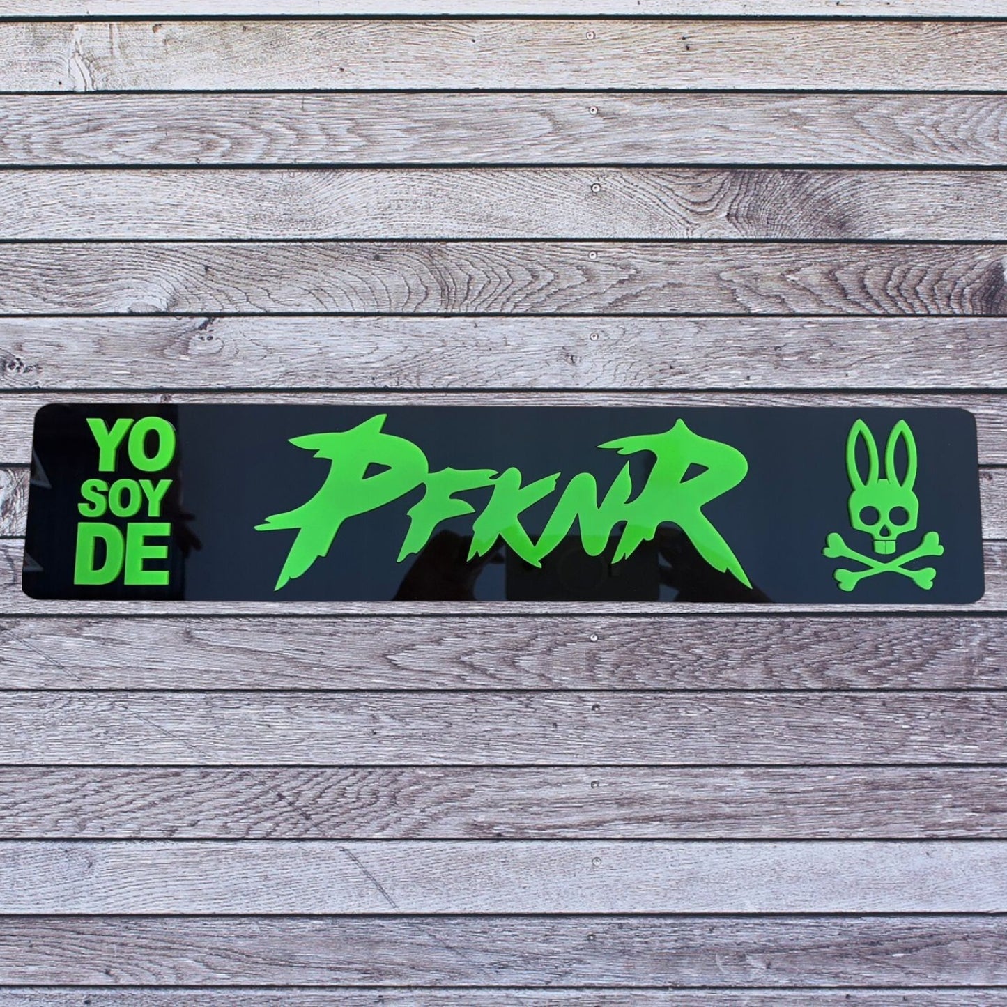 Tablilla Larga Euro PFKNR Psycho Bunny Full Acrylic