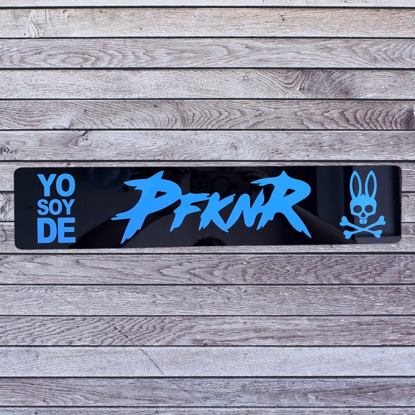 Tablilla Euro Acrylic / Vinyl PFKNR Psycho Bunny