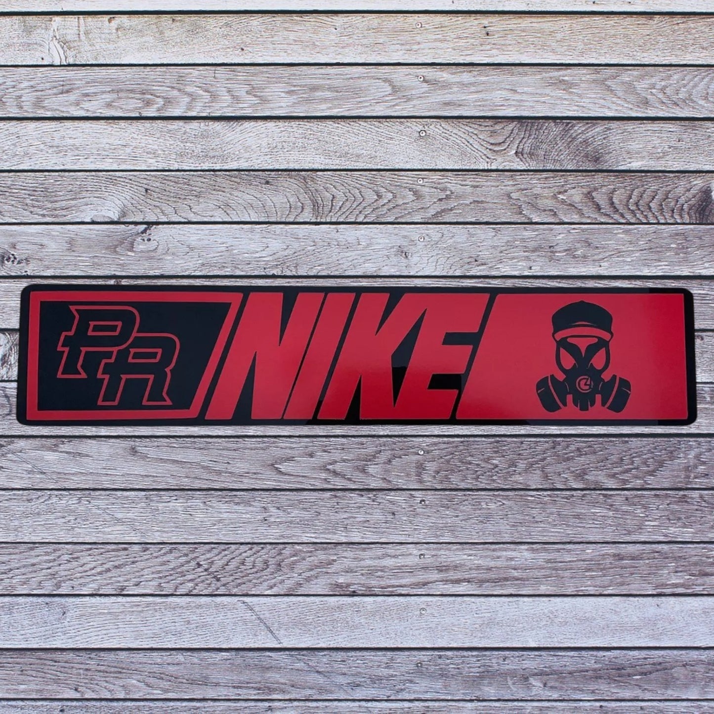 Tablilla Euro Acrilico/Vinyl Nike PR Custom, Real G4 Life Boricua, Puerto Rico