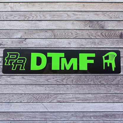 Tablilla Larga Euro DTmF Bad Bunny  Full Acrylic