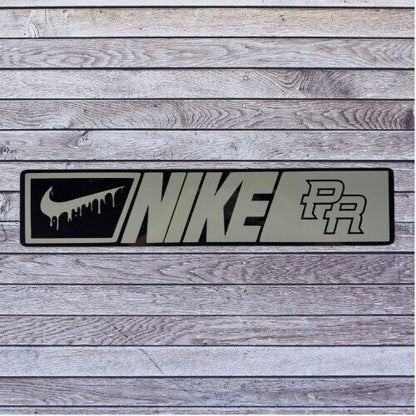 Tablilla Acrilico / Vinyl Euro PR  Nike Custom ,  Boricua , Puerto Rico Style 2