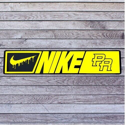 Tablilla Acrilico / Vinyl Euro PR  Nike Custom ,  Boricua , Puerto Rico Style 2