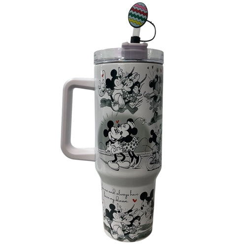 Mickey Black & White 40oz Tumbler