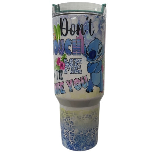 Stitch Don't Touch  40oz Tumbler
