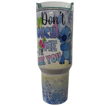 Stitch Don't Touch  40oz Tumbler