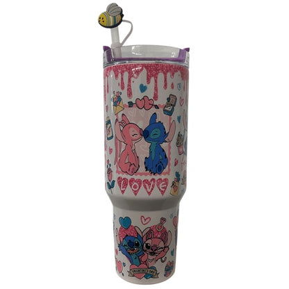 Stitch Love  40oz Tumbler