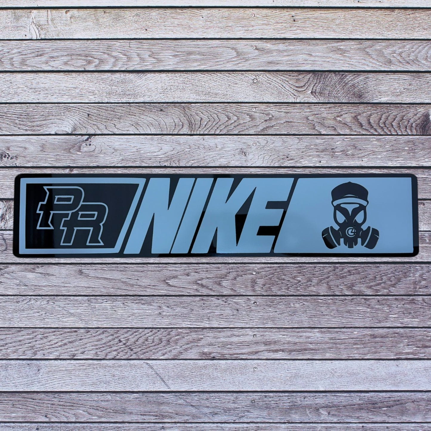 Tablilla Euro Acrilico/Vinyl Nike PR Custom, Real G4 Life Boricua, Puerto Rico