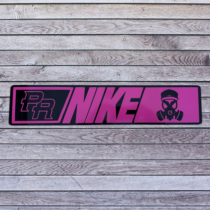 Tablilla Euro Acrilico/Vinyl Nike PR Custom, Real G4 Life Boricua, Puerto Rico
