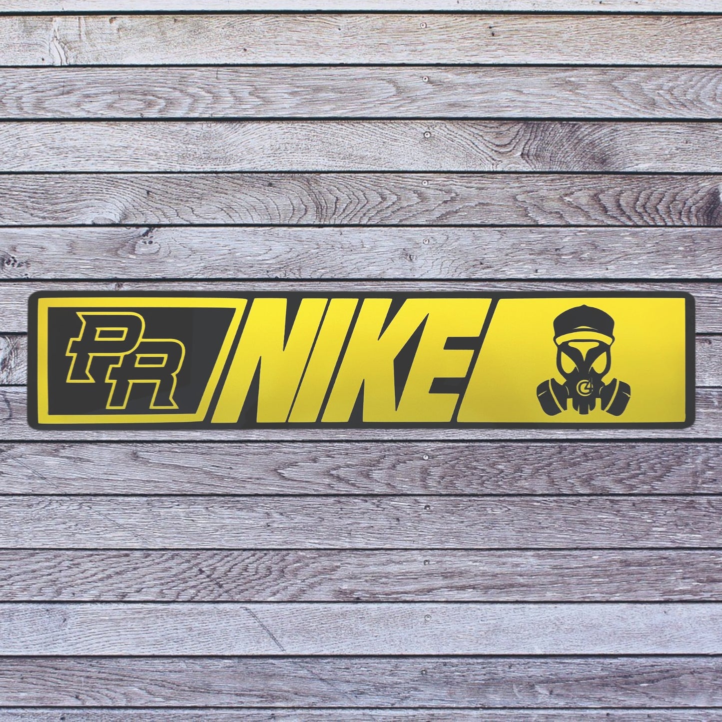 Tablilla Euro Acrilico/Vinyl Nike PR Custom, Real G4 Life Boricua, Puerto Rico