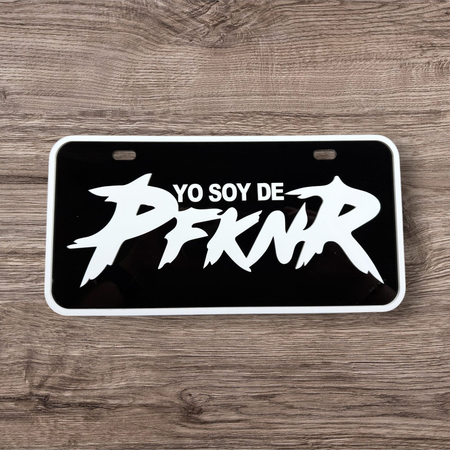 Tablilla Regular PR Yo Soy de PFKNR Full Acrylic 3D