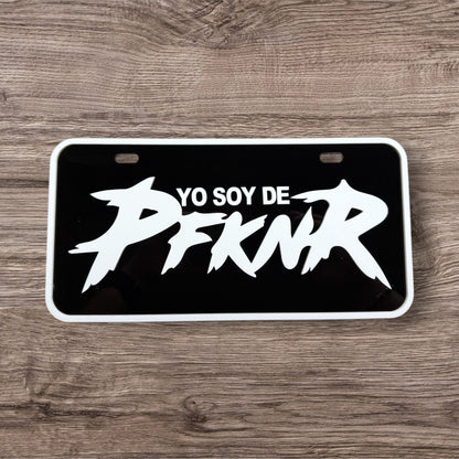 Tablilla Regular PR Yo Soy de PFKNR Full Acrylic 3D