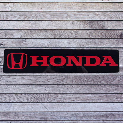 Tablilla Euro Honda Custom Full Acrylic 3D