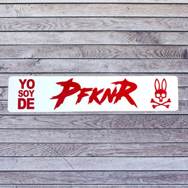 Tablilla Euro Acrylic / Vinyl PFKNR Psycho Bunny