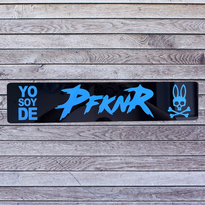 Tablilla Euro Acrylic / Vinyl PFKNR Psycho Bunny