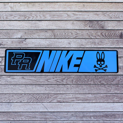 Tablilla Euro Nike PR Custom, Psycho Bunny Acrylic / Vinyl
