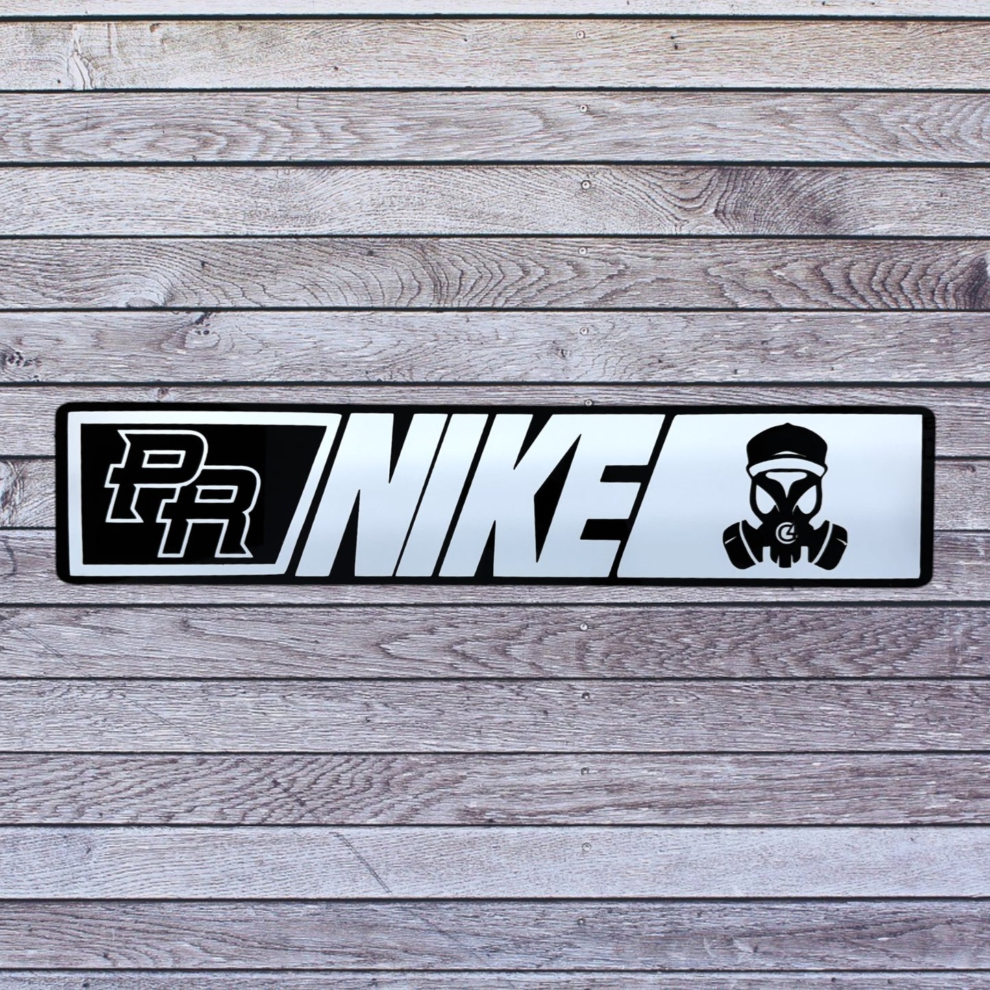 Tablilla Euro Acrilico/Vinyl Nike PR Custom, Real G4 Life Boricua, Puerto Rico
