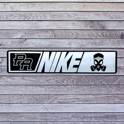 Tablilla Euro Acrilico/Vinyl Nike PR Custom, Real G4 Life Boricua, Puerto Rico