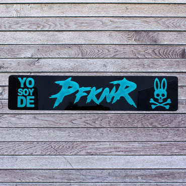Tablilla Larga Euro PFKNR Psycho Bunny Full Acrylic