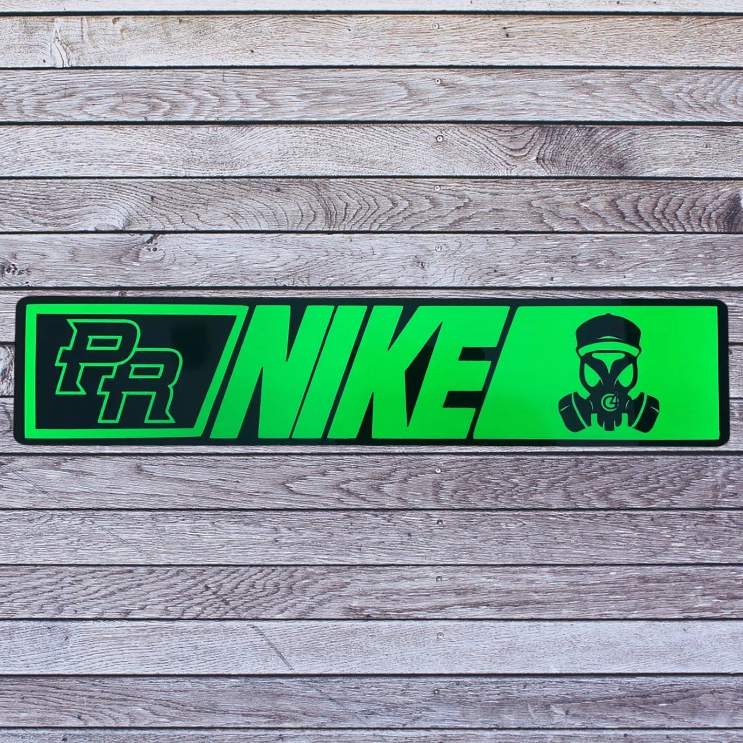Tablilla Euro Acrilico/Vinyl Nike PR Custom, Real G4 Life Boricua, Puerto Rico