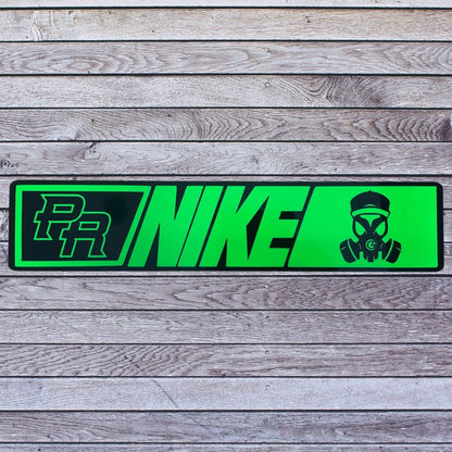 Tablilla Euro Acrilico/Vinyl Nike PR Custom, Real G4 Life Boricua, Puerto Rico