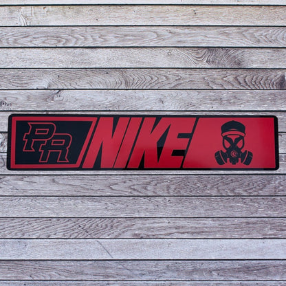Tablilla Euro Acrilico/Vinyl Nike PR Custom, Real G4 Life Boricua, Puerto Rico